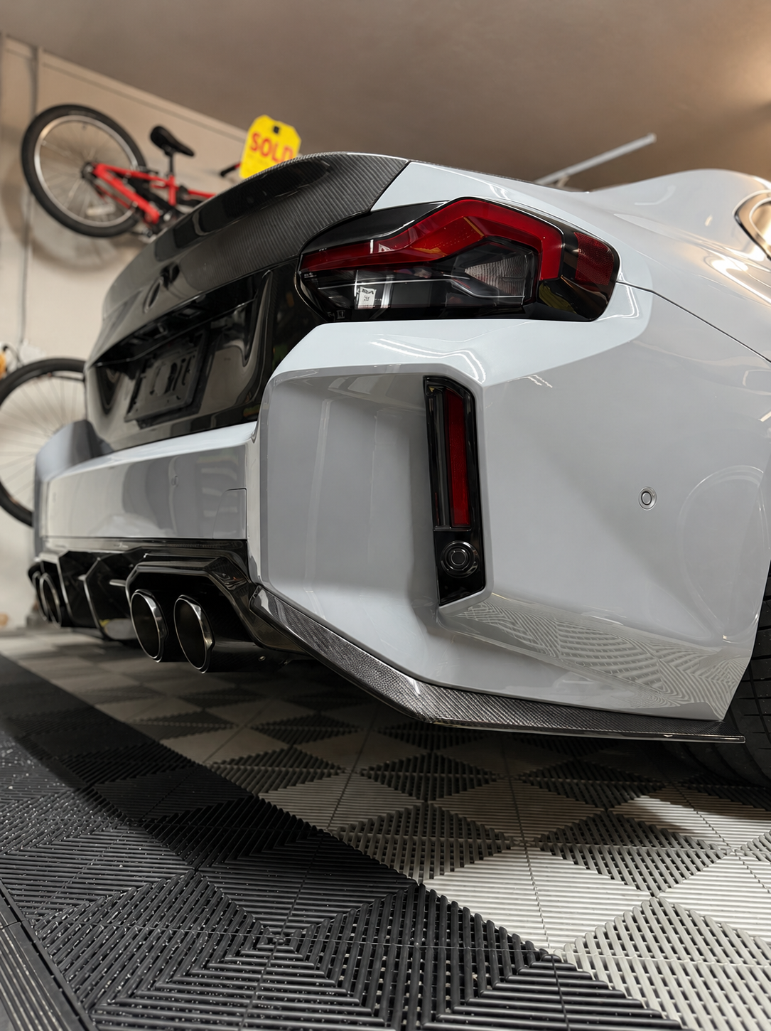 BMW G87 M2 Ct Style Full Dry Carbon Rear Diffuser | Trofeo Composites