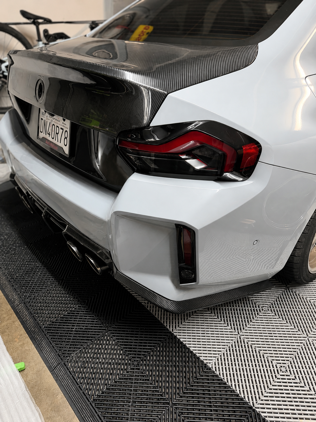 BMW G87 M2 Ct Style Full Dry Carbon Rear Diffuser | Trofeo Composites