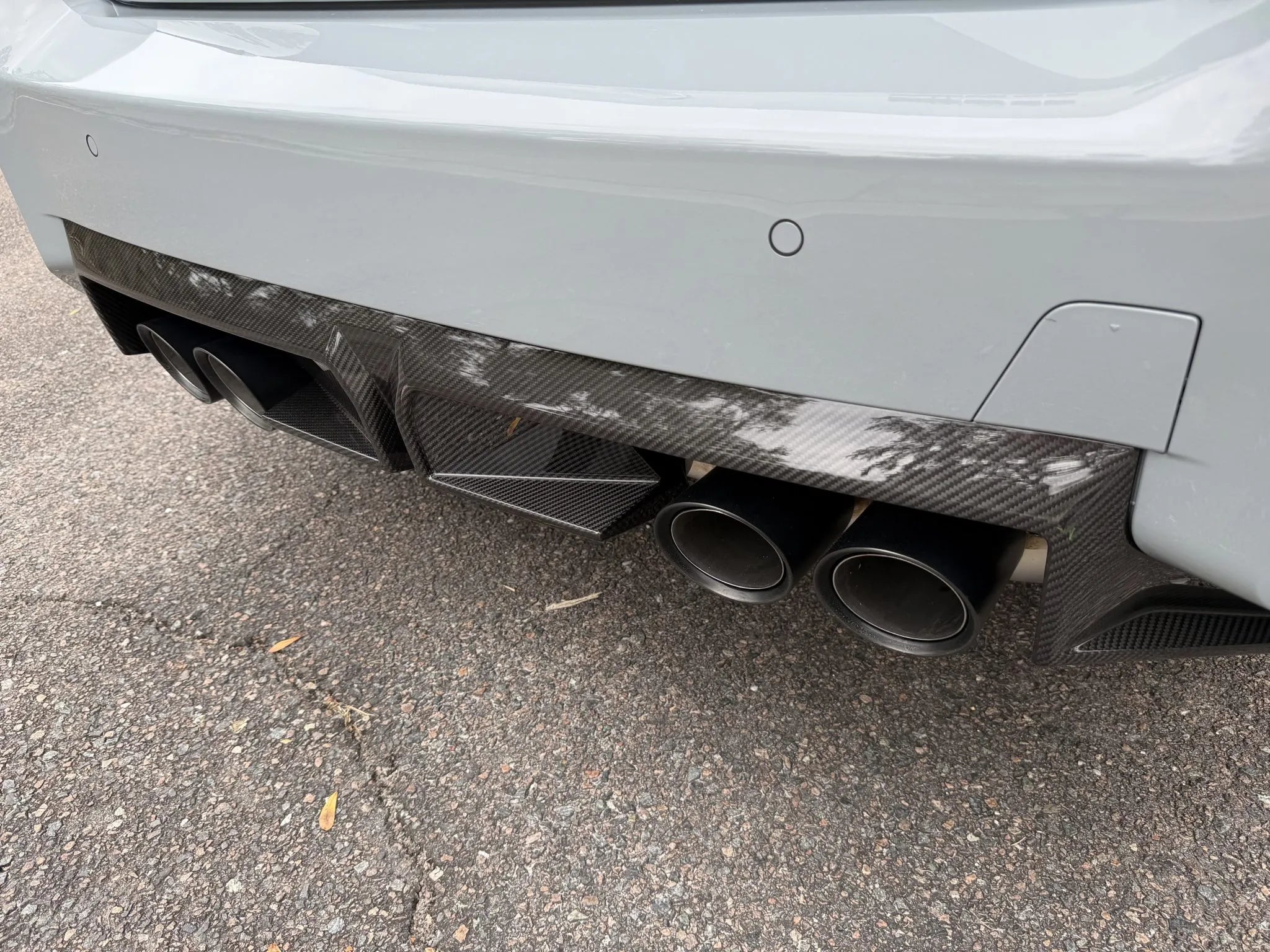 BMW G87 M2 CS Style Full Dry Carbon Fiber Rear Diffuser