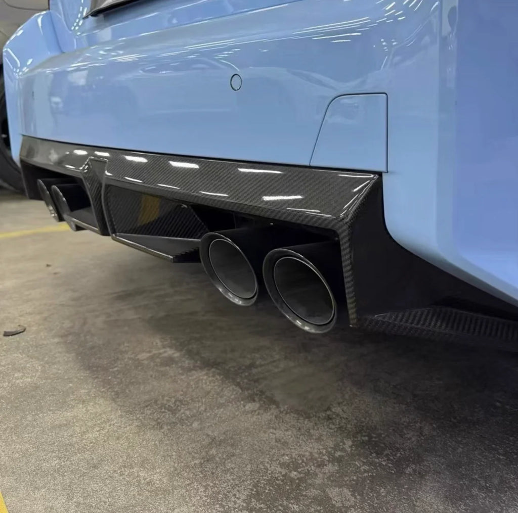 BMW G87 M2 CS Style Full Dry Carbon Fiber Rear Diffuser