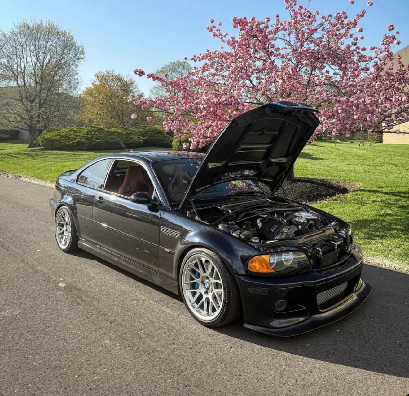BMW E46 M3 Gt4 Style Carbon Fiber Front Lip | Trofeo Composites