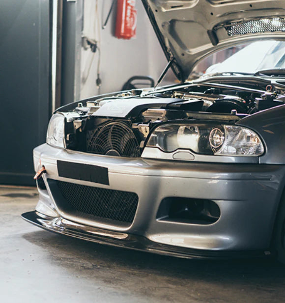 BMW E46 M3 Gt4 Style Carbon Fiber Front Lip | Trofeo Composites