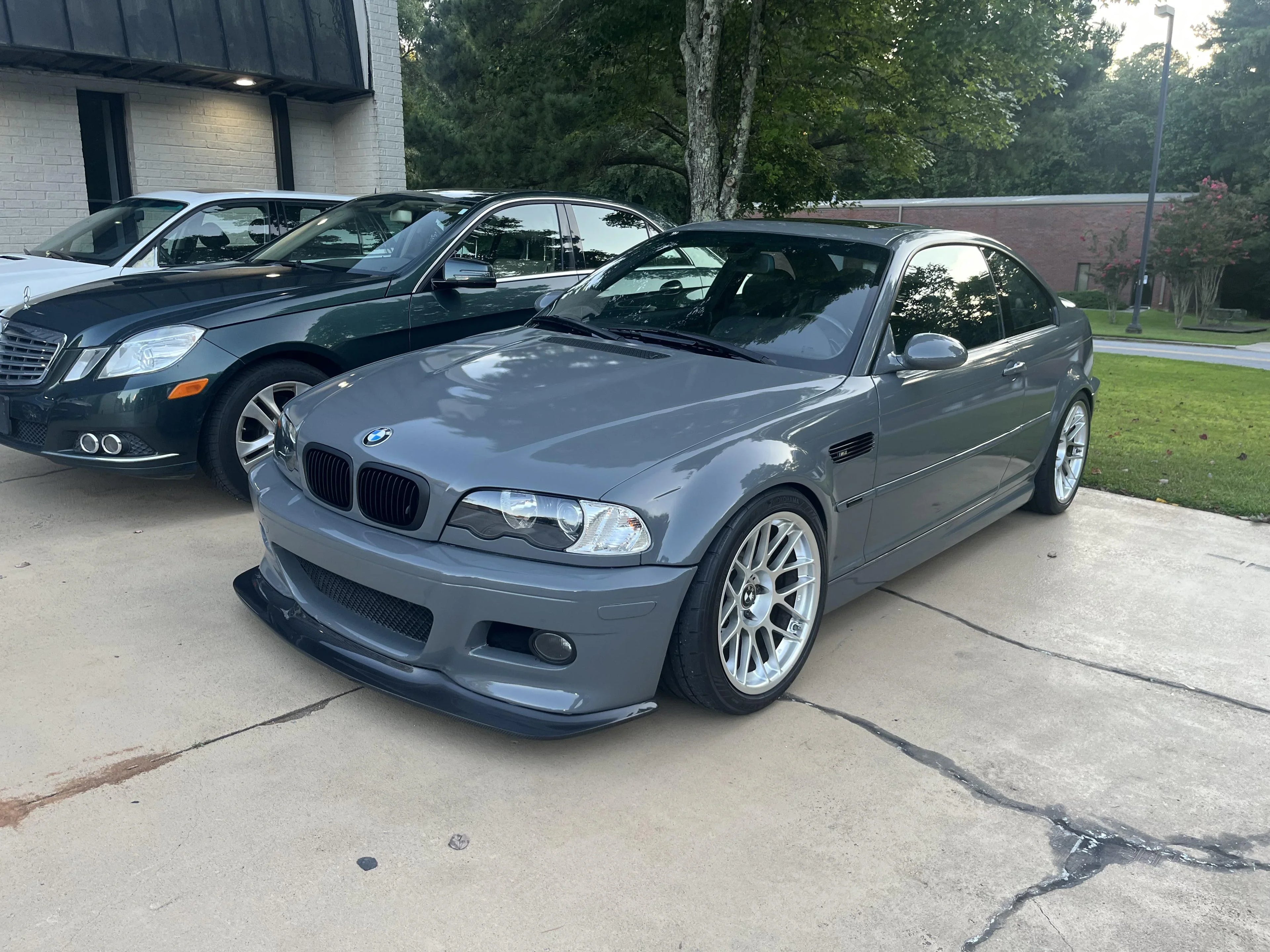 BMW E46 M3 Gt4 Style Carbon Fiber Front Lip | Trofeo Composites