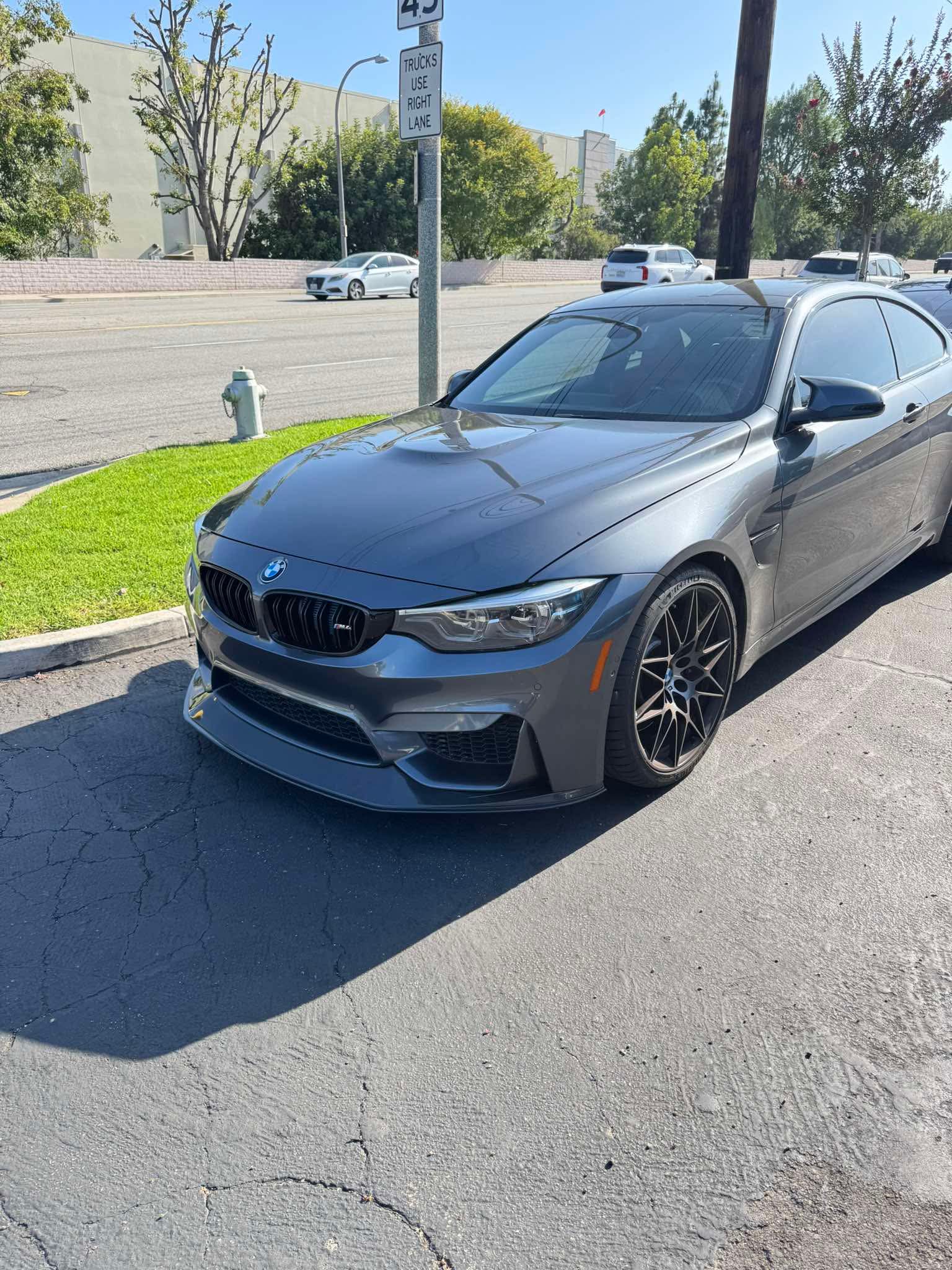 BMW F80 M3 F82 M4 Db Style Carbon Fiber Front Bumper Lip Kit | Trofeo Composites