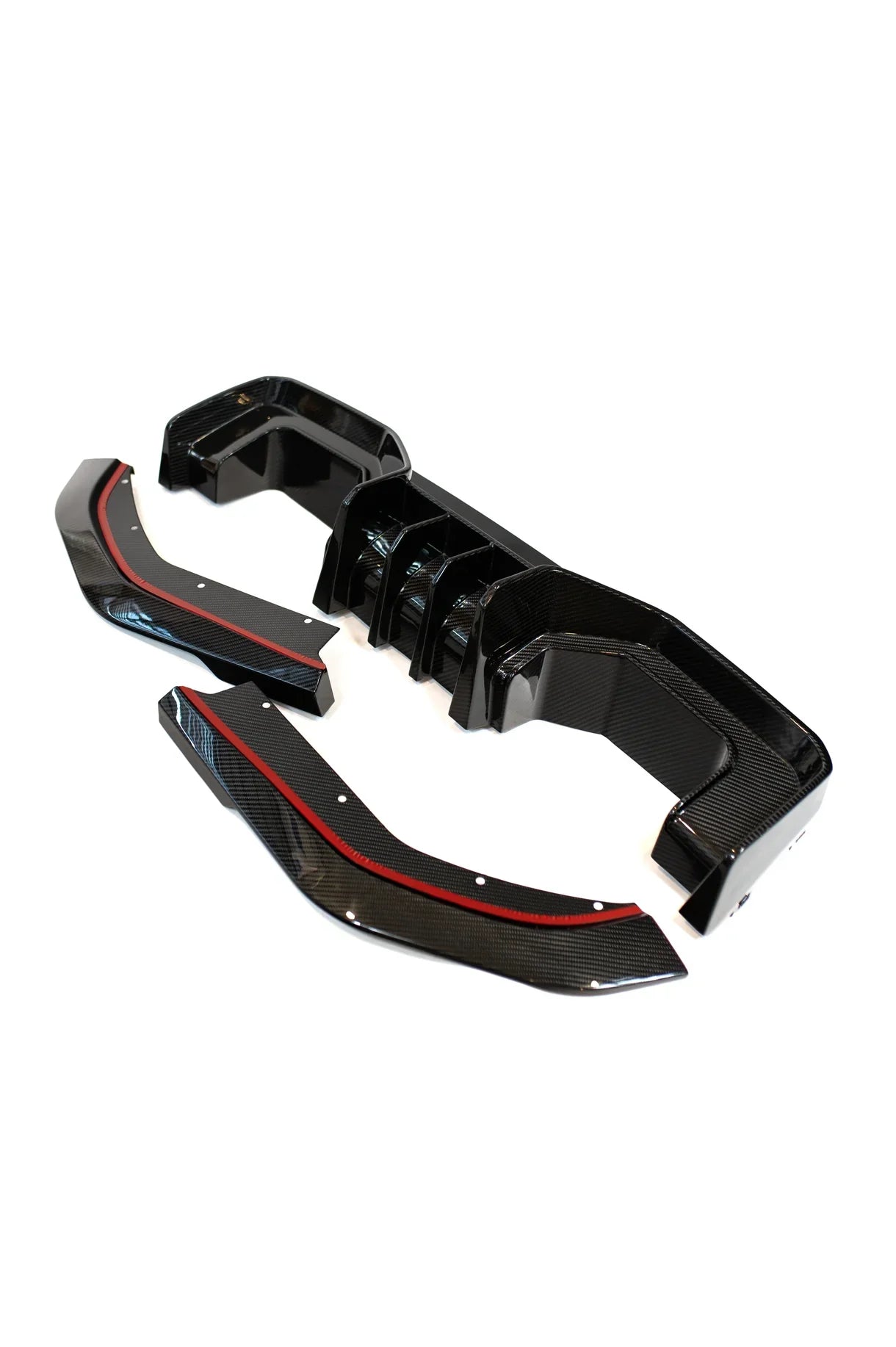 BMW G8X M3/M4 AD-Style Dry Carbon Fiber Rear Diffuser
