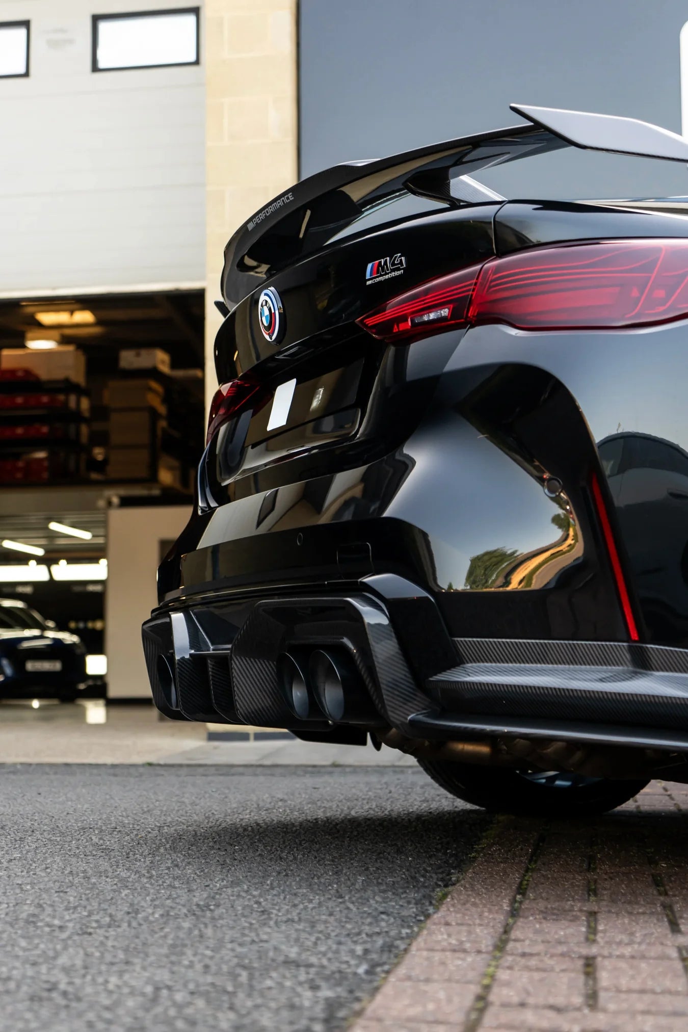 BMW G8X M3/M4 AD-Style Dry Carbon Fiber Rear Diffuser