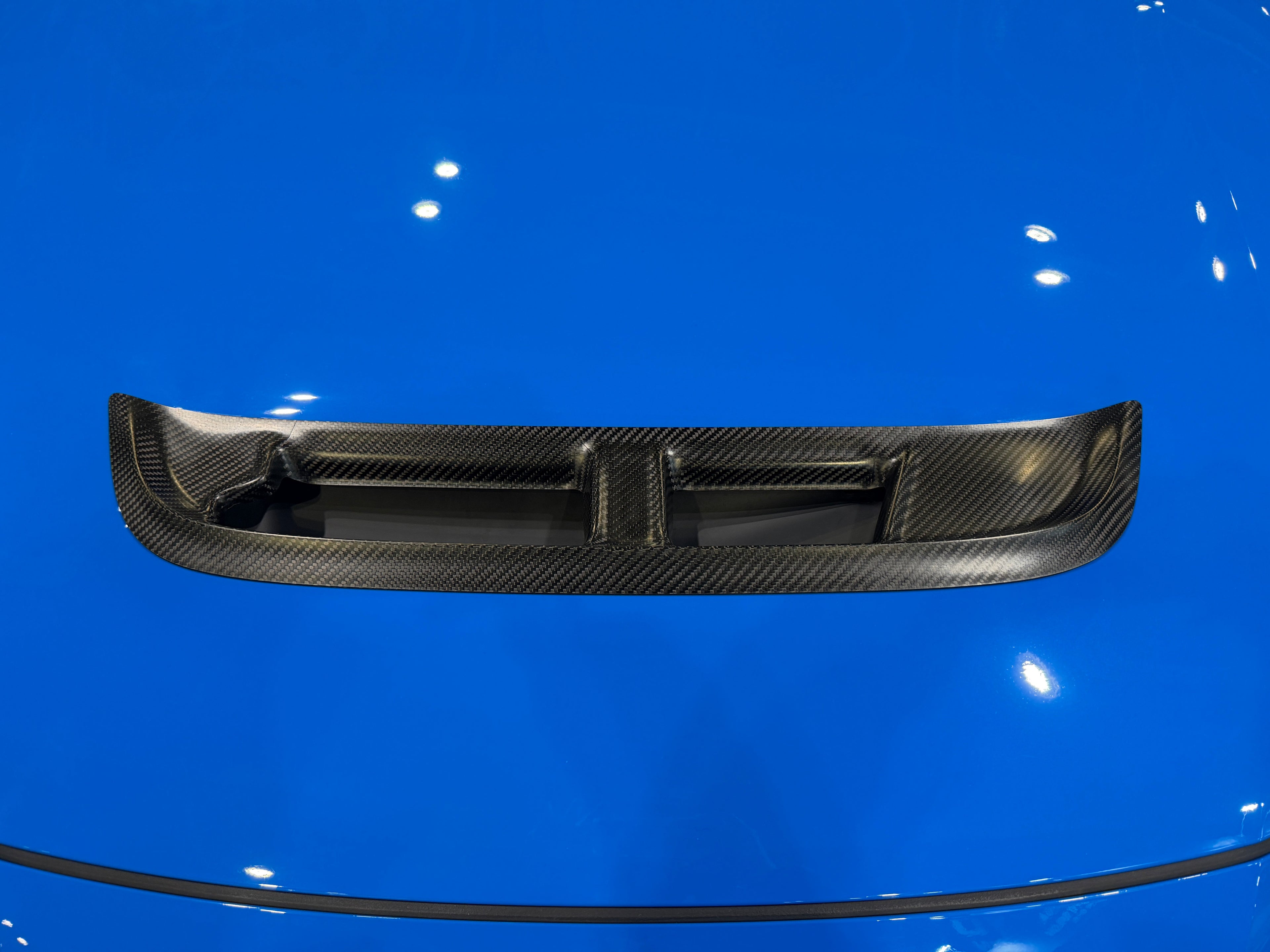 Spn Style DRY CARBON HOOD VENT for HONDA FL5 CIVIC TYPE-R