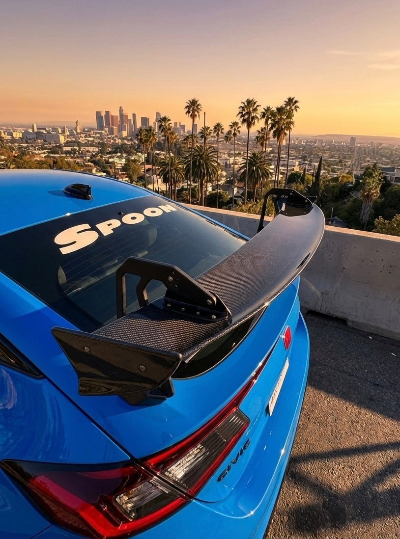 Spn Style CARBON WING for FL5 CIVIC TYPE-R