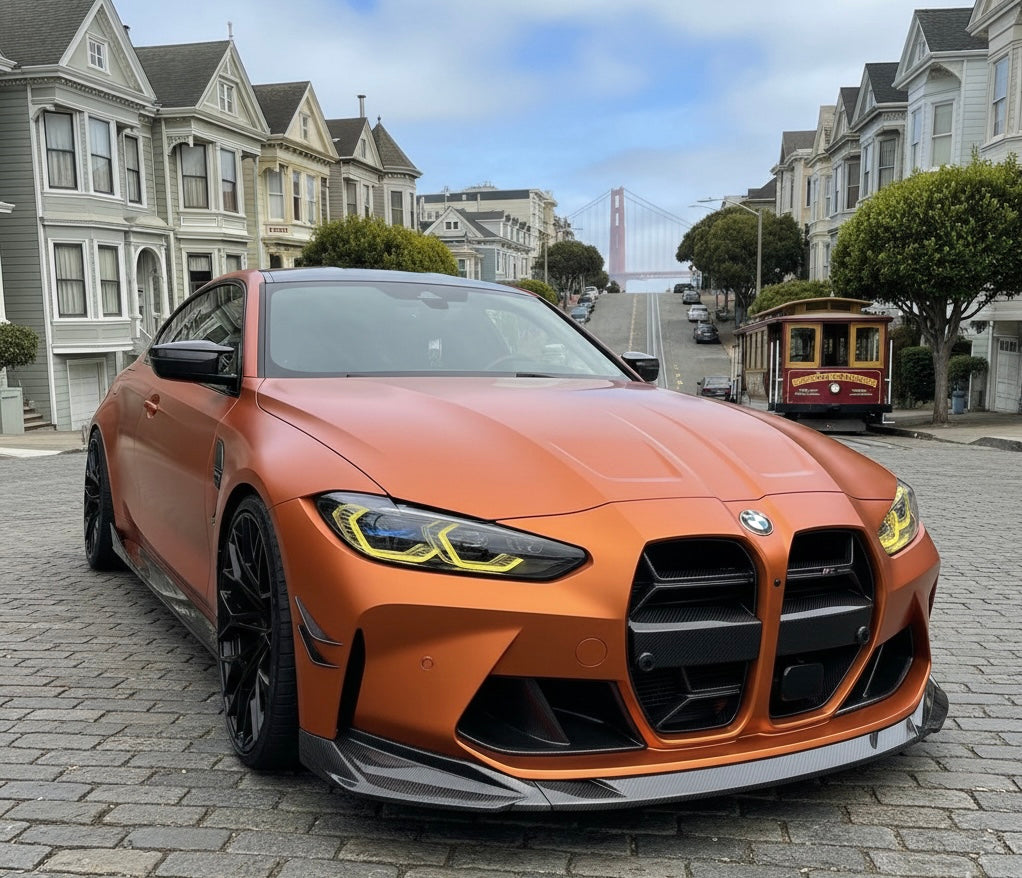BMW G80 M3 G82 M4 SP2 STYLE CARBON FIBER Front Lip Kit