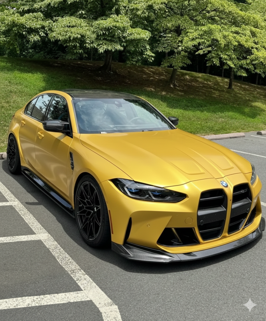 BMW G80 M3 G82 M4 SP2 STYLE CARBON FIBER Front Lip Kit