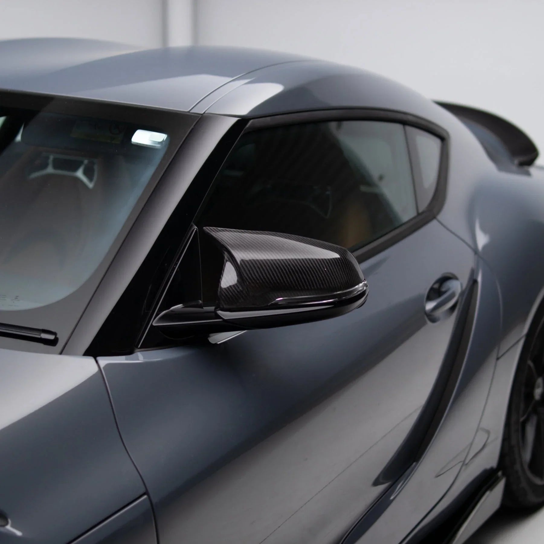 Toyota A90 A91 Supra M Performance Style Carbon Fiber replacement Mirror Cap
