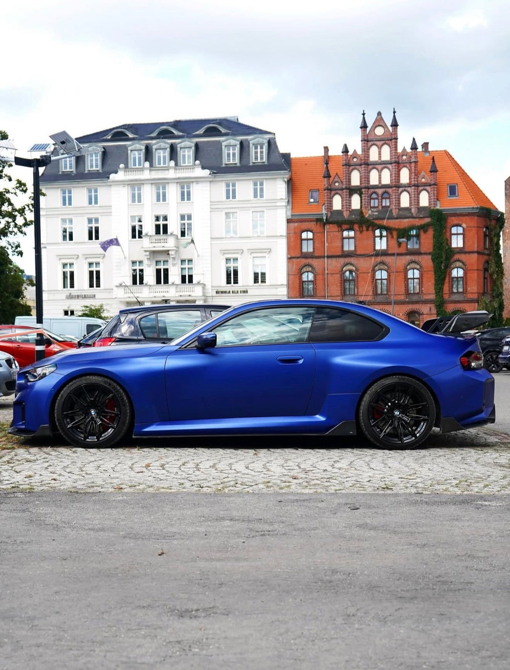 BMW G87 M2 AD STYLE DRY CARBON FIBER Side Skirt