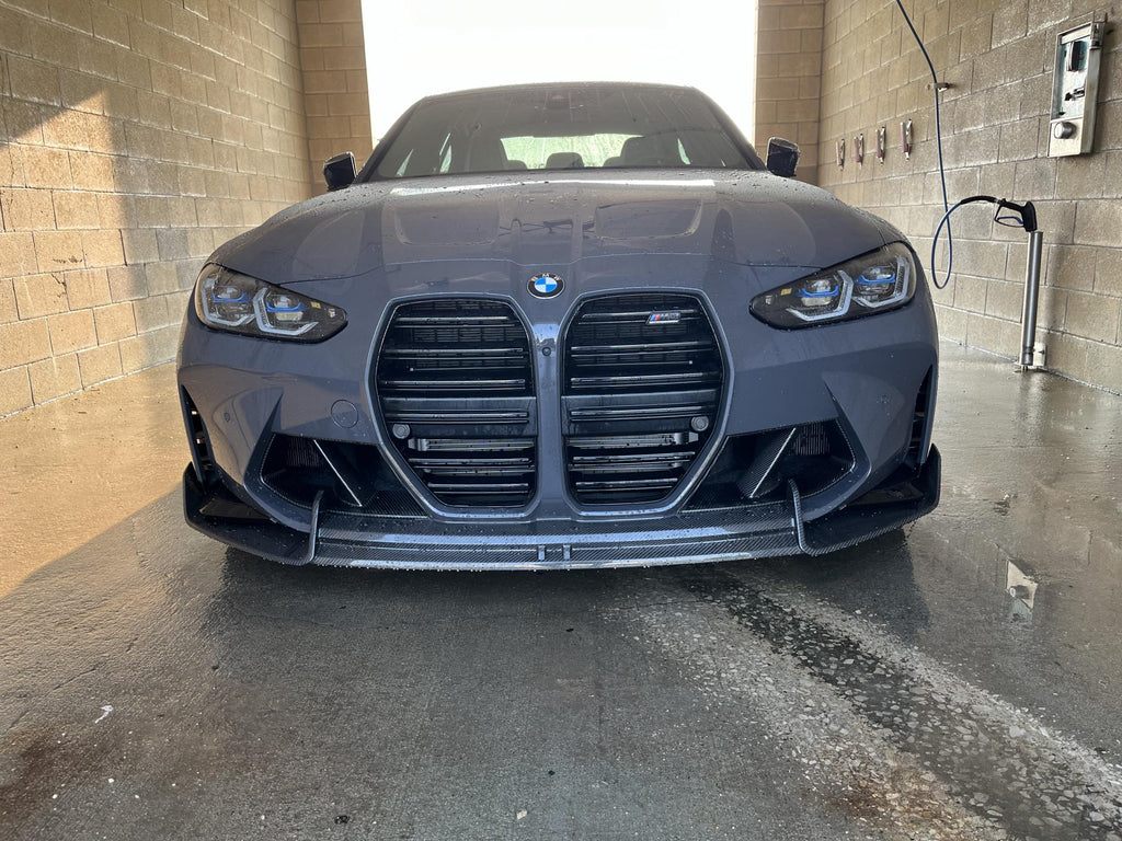 BMW G80 M3 G82 M4 AD STYLE FULL CARBON FIBER 1 Piece Front Lip
