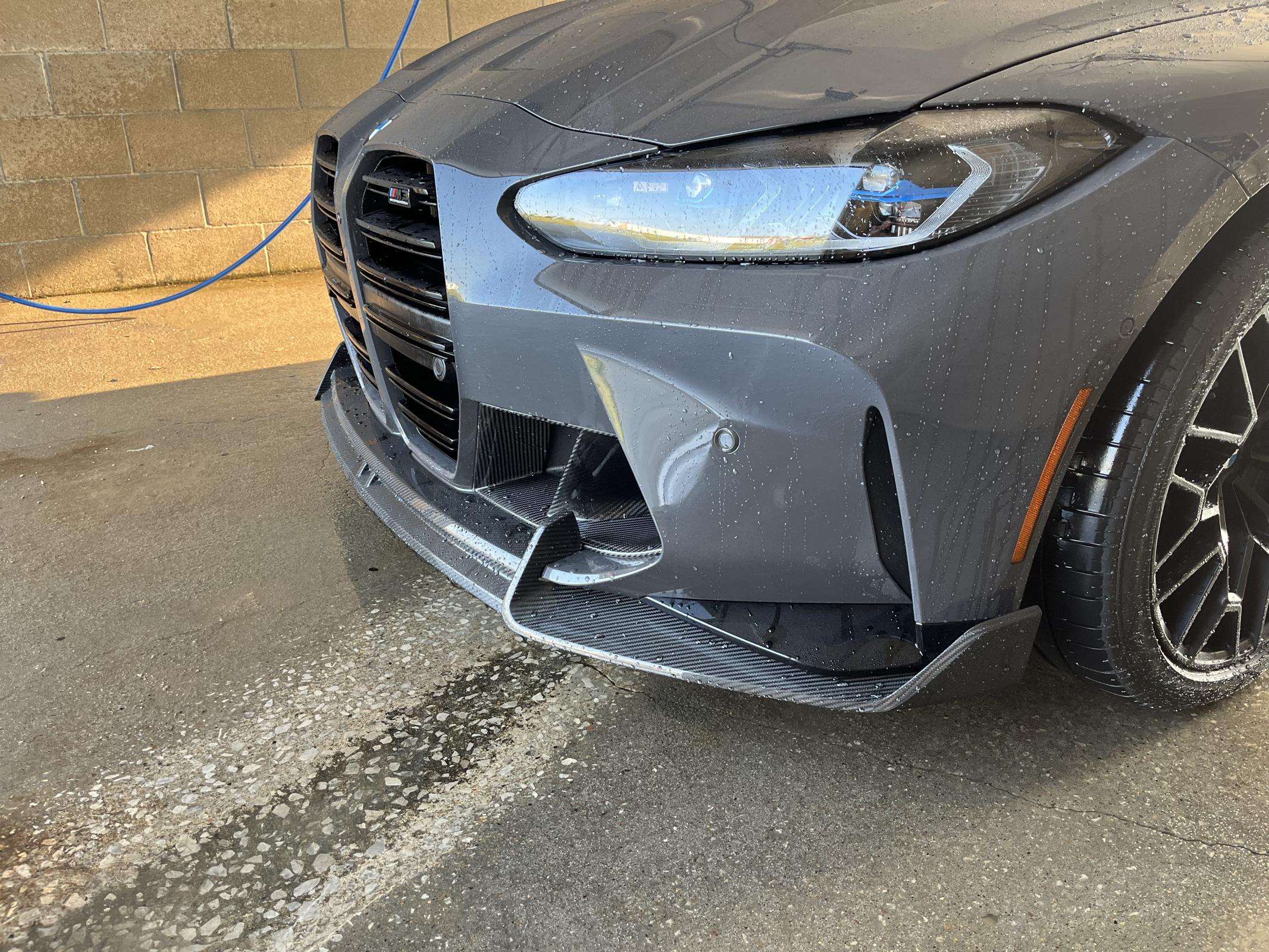 BMW G80 M3 G82 M4 AD STYLE FULL CARBON FIBER 1 Piece Front Lip