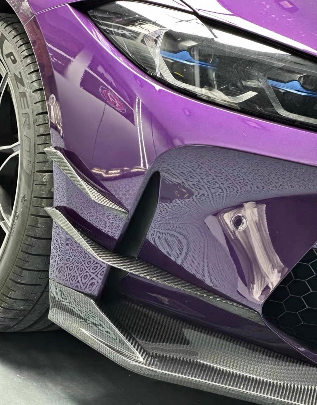 BMW G80 | G82 | G83 | M3 M4 VS Style Dry Carbon Canards