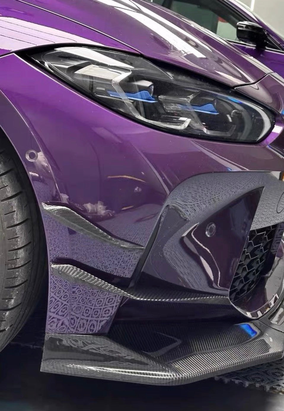 BMW G80 | G82 | G83 | M3 M4 VS Style Dry Carbon Canards