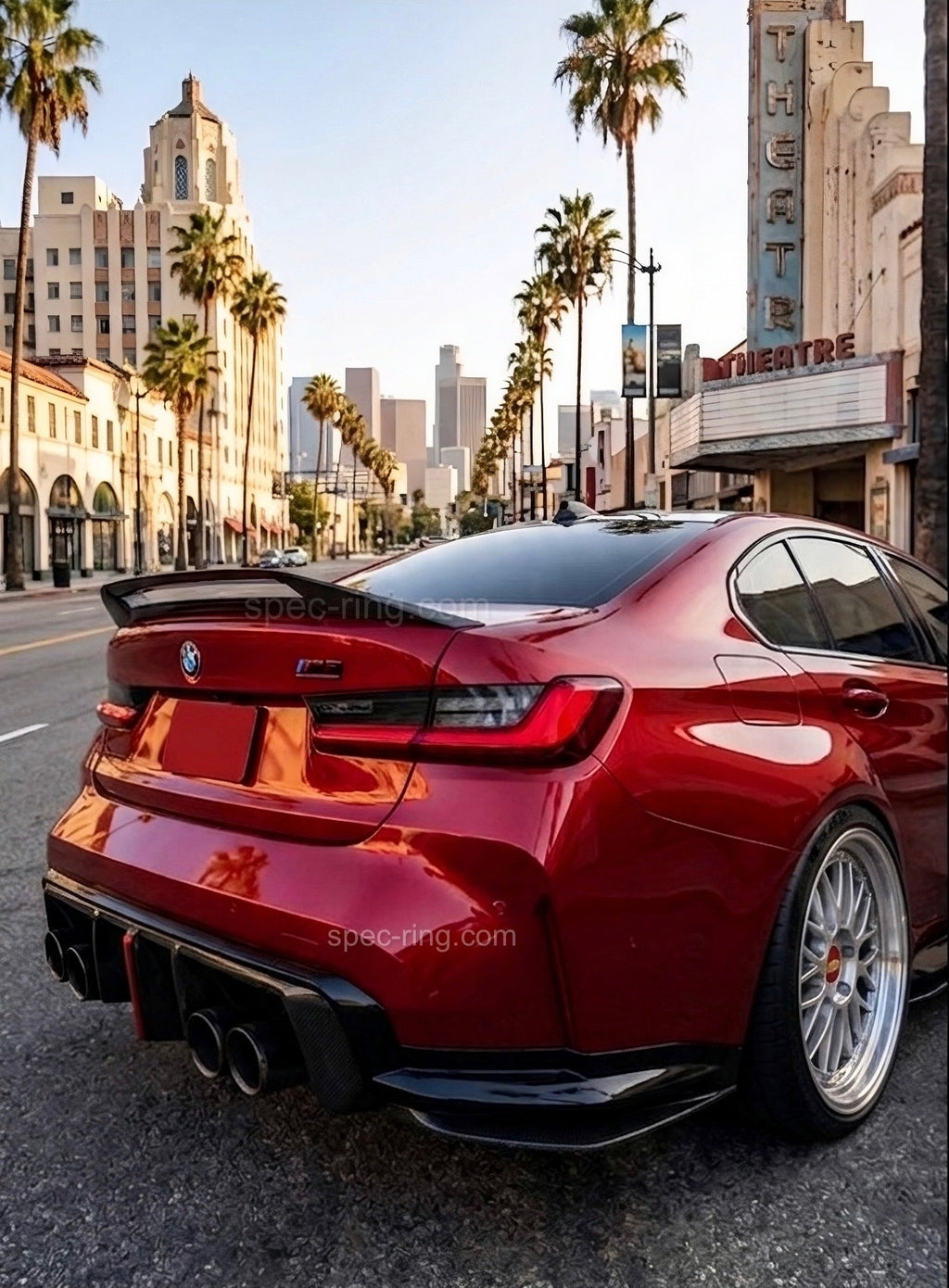 BMW G80 M3 | G82 M4 | G20 3-Series | G22 4-Series AD STYLE CARBON FIBRE REAR SPOILER