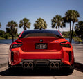 BMW G87 M2 V Style Dry Carbon Rear Diffuser