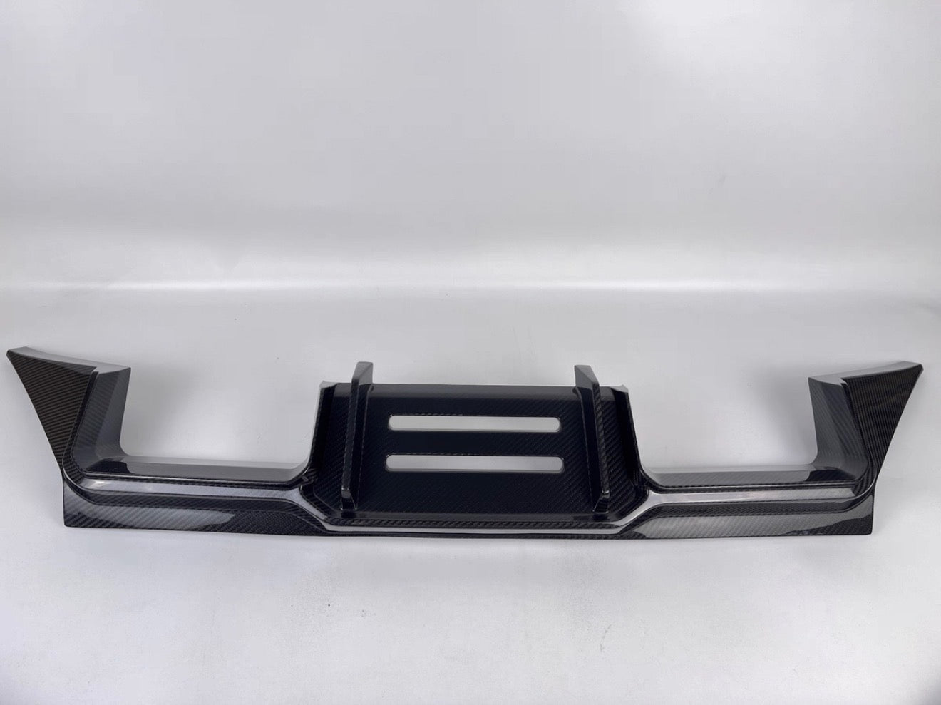BMW G87 M2 V Style Dry Carbon Rear Diffuser installed