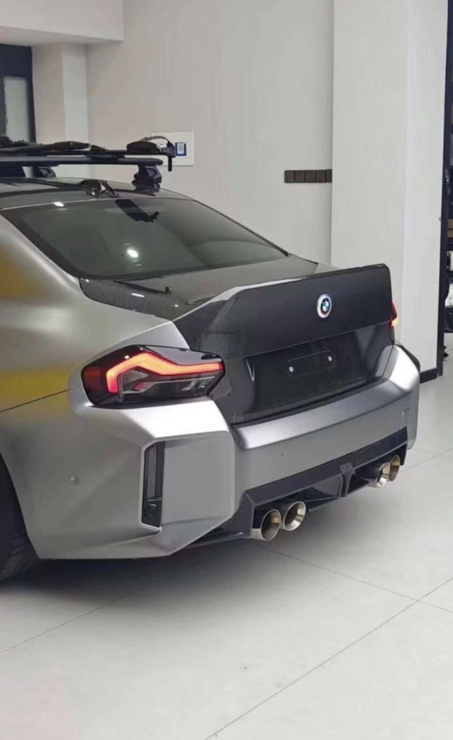BMW G87 M2 CS Style Dry Carbon Fiber Trunk