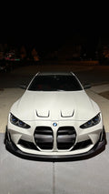 BMW G80 M3 M4 Csl Style Carbon Fiber 3 Pieces Front Lip Kit | Trofeo Composites
