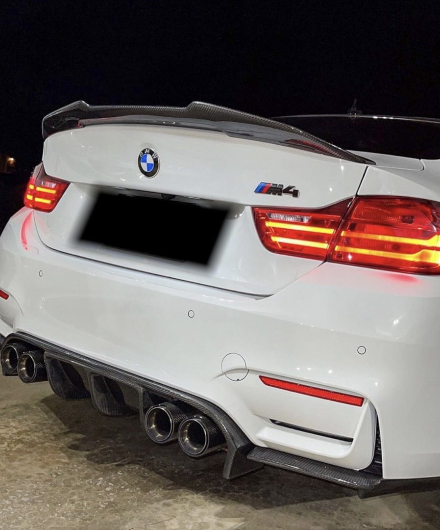 BMW M4 F82 PSM STYLE CARBON FIBRE REAR SPOILER