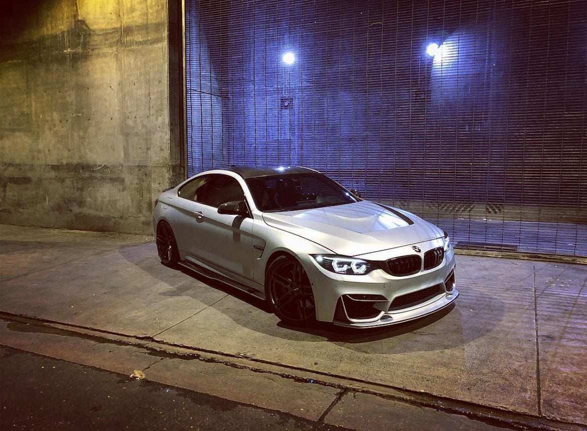 BMW F82 F83 M4 PSM Style Full Carbon Fiber Side Skirts