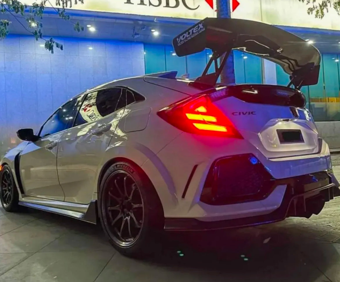 VOLTEX Style Type 2 GT CARBON WING for Honda FK8 CIVIC TYPE-R