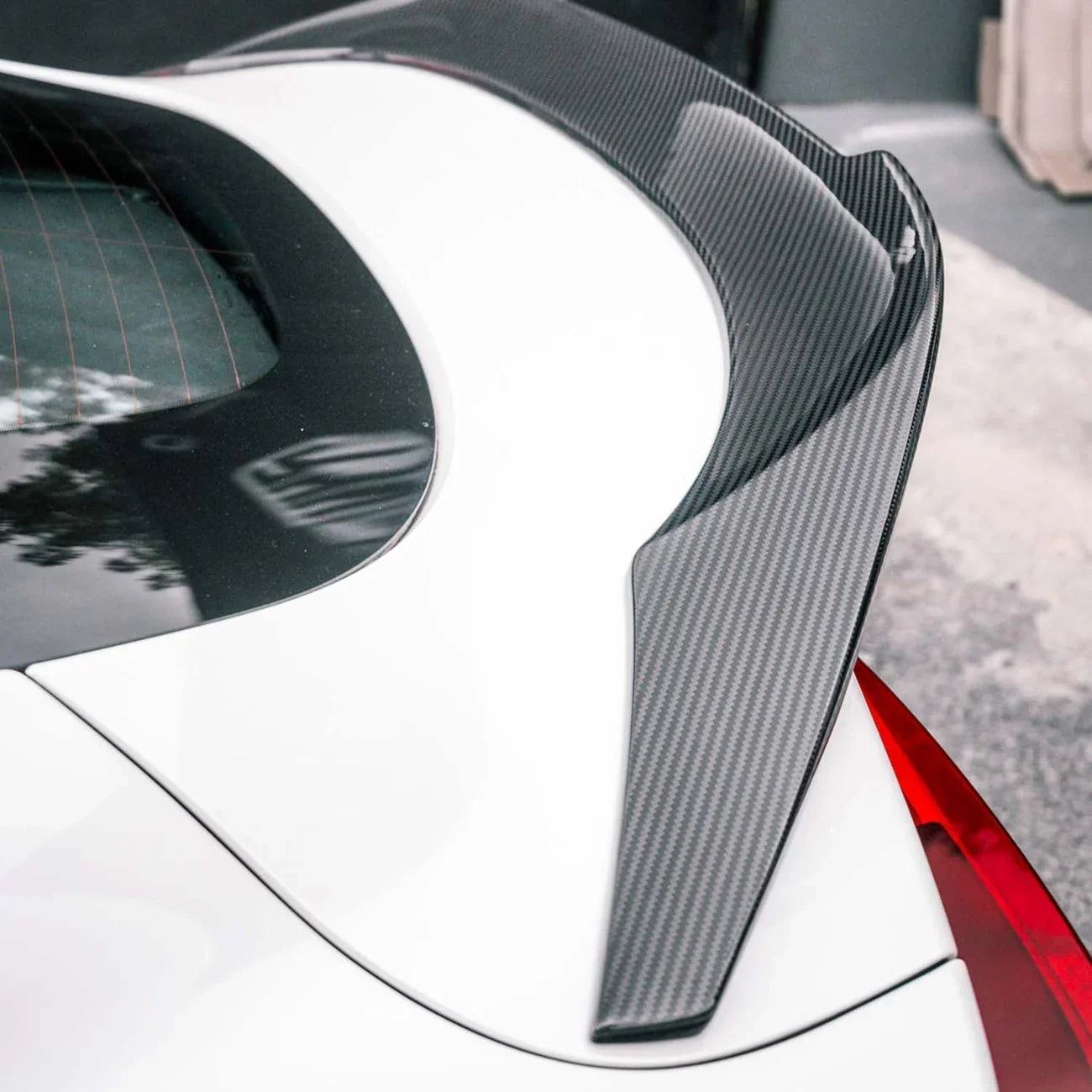 TOYOTA A90 A91 MK5 SUPRA V STYLE CARBON FIBER TRUNK SPOILER