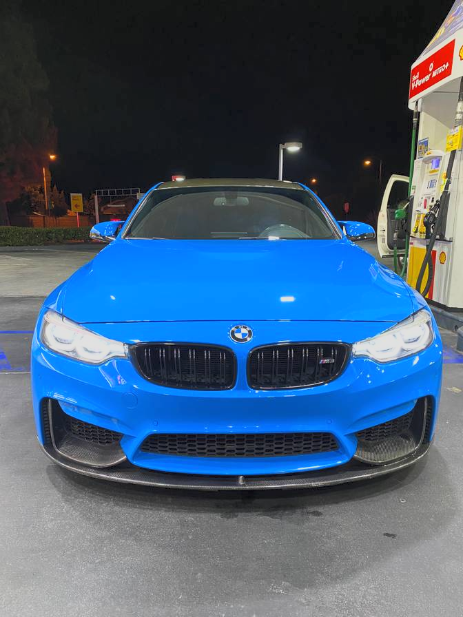 BMW F80 M3 M4 M Performance Style Carbon Fiber Front Bumper Lip + Splitter Kit | Trofeo Composites