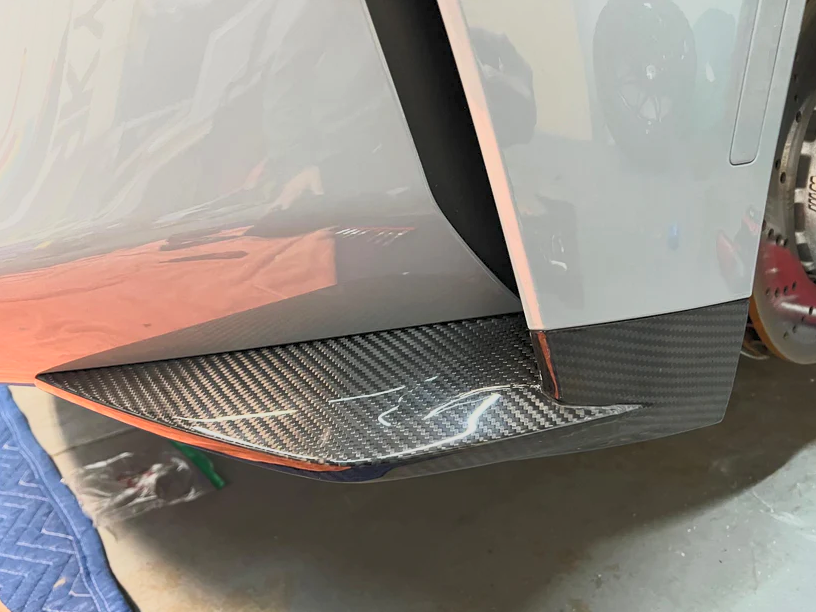 BMW G80 M3 G80/G82/G83 M4 OEM STYLE DRY CARBON FIBER FRONT SPLITTERS