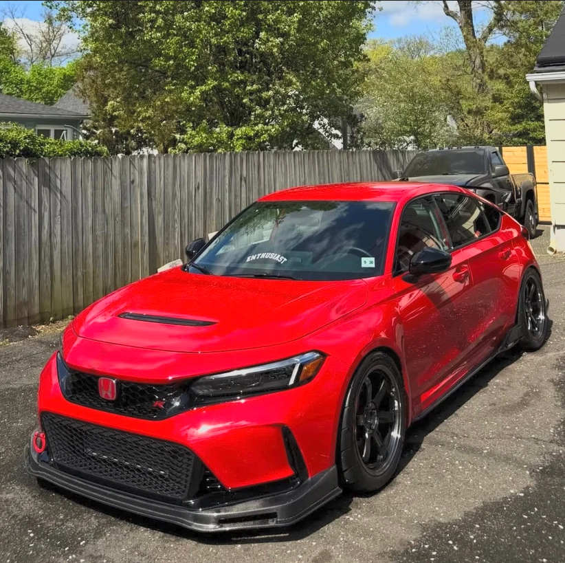 Honda Civic Type-R FL5 SPN Style Carbon Fiber Front Lip | 2023–2025