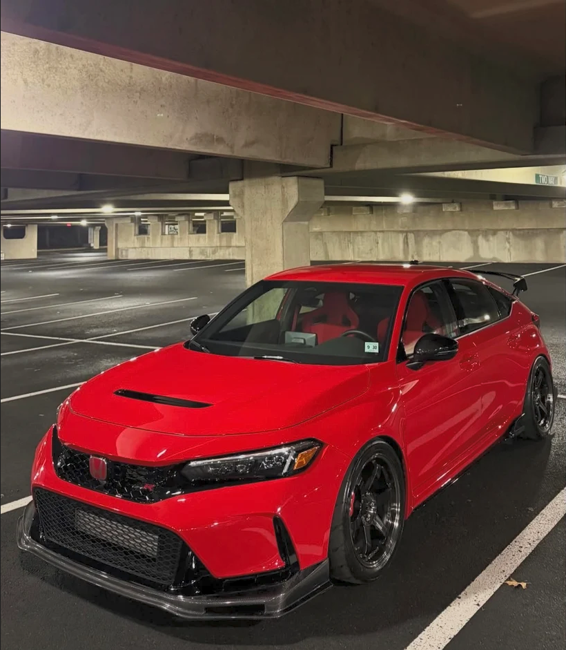 Honda Civic Type-R FL5 SPN Style Carbon Fiber Front Lip | 2023–2025