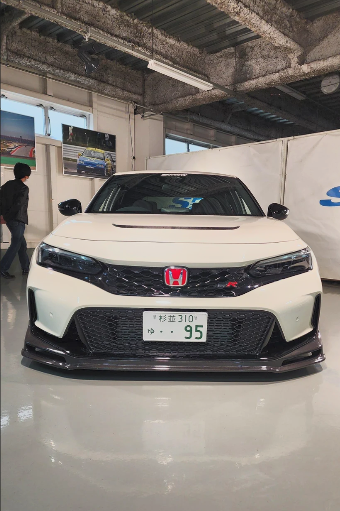 Honda Civic Type-R FL5 SPN Style Carbon Fiber Front Lip | 2023–2025
