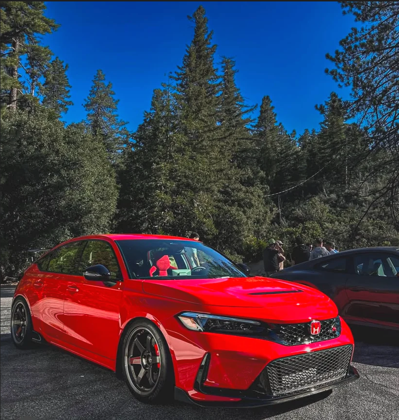 Honda Civic Type-R FL5 AG Style Carbon Fiber Front Lip| 2023–2025