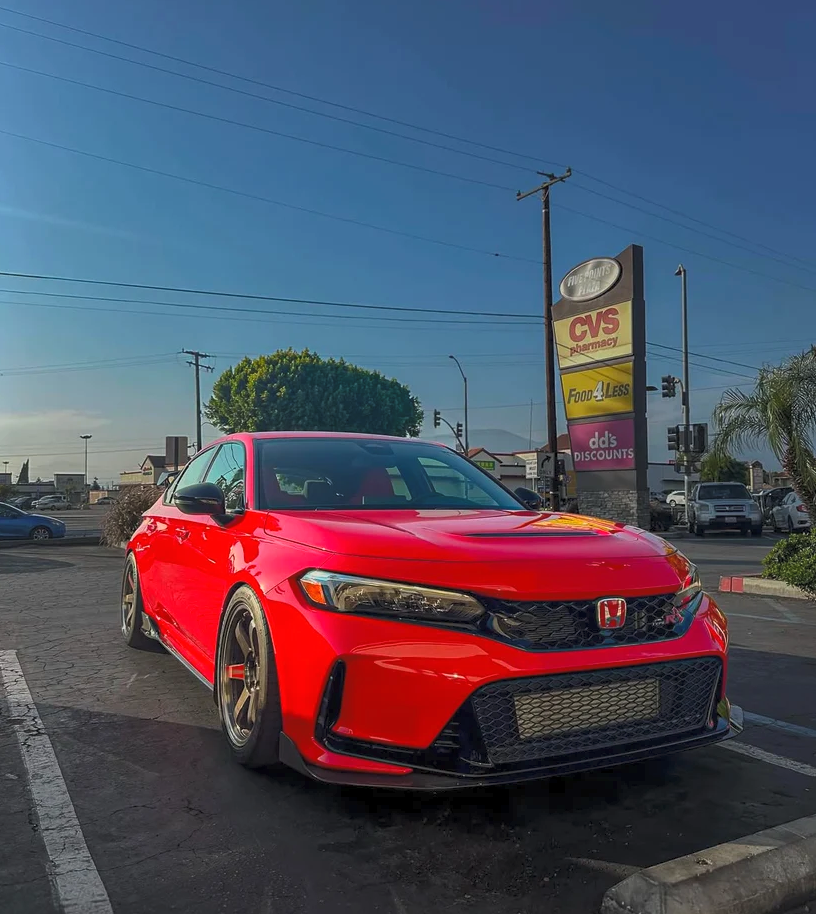 Honda Civic Type-R FL5 AG Style Carbon Fiber Front Lip| 2023–2025