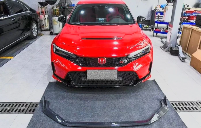 Honda Civic Type-R FL5 AG Style Carbon Fiber Front Lip| 2023–2025