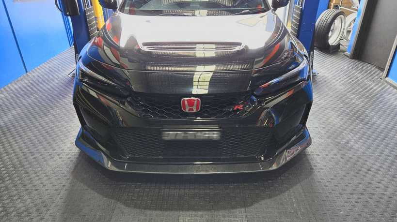 Honda Civic Type-R FL5 VR Style Carbon Fiber Front Lip | 2023–2025