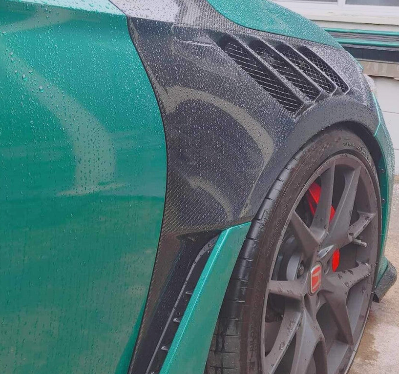 Honda Civic Type-R FL5 Wide-Vent Carbon Fiber Front Fenders (Pair) | 2023–2025