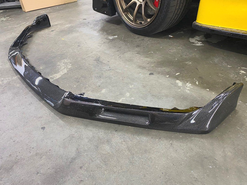 Honda Civic Type-R FK8 EVS Style Carbon Fiber Front Bumper Lip Splitter | 2017–2021