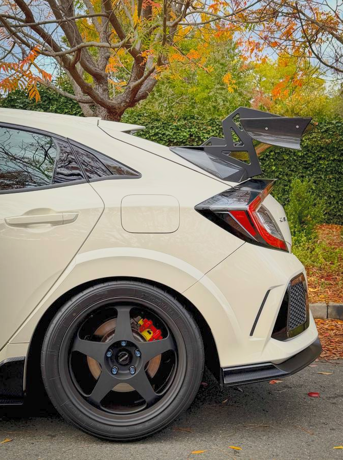 Honda Civic Type-R FK8 SPN Style Carbon Fiber Rear Wing | FK8 / FK7 Civic | 2017–2021