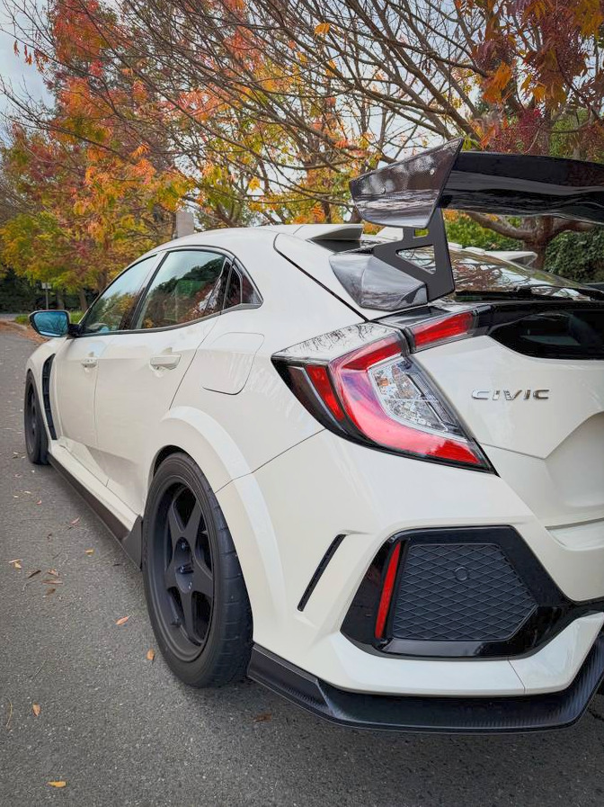 Honda Civic Type-R FK8 SPN Style Carbon Fiber Rear Wing | FK8 / FK7 Civic | 2017–2021