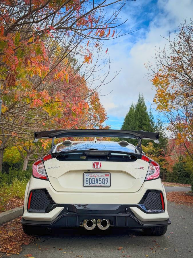 Honda Civic Type-R FK8 SPN Style Carbon Fiber Rear Wing | FK8 / FK7 Civic | 2017–2021