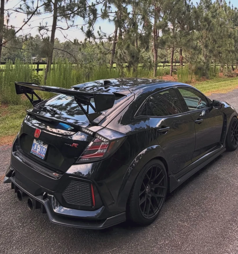 Honda Civic Type-R FK8 Voltex Type 2 GT Style Carbon Fiber Rear Wing | 2017–2021
