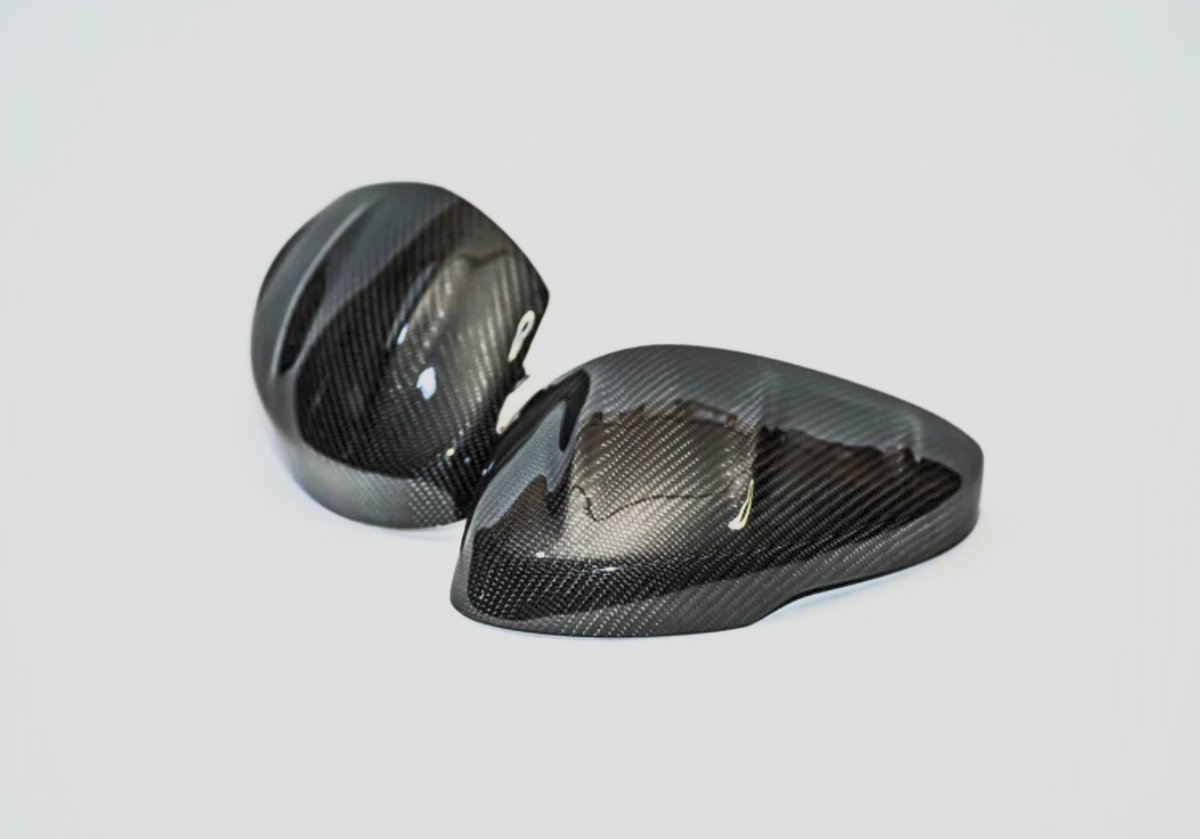 Honda Civic Type-R FL5 Mug Style Carbon Fiber Mirror Cap Replacements | 2023–2025