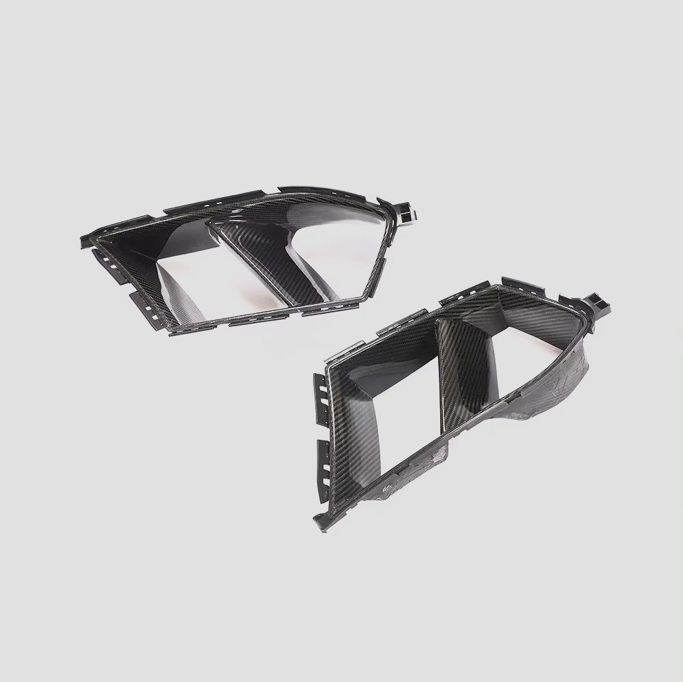 BMW G8X M3/M4 V1 Carbon Fiber Front Air Inlets Ducts- G80/G82/g83 | Trofeo Composites