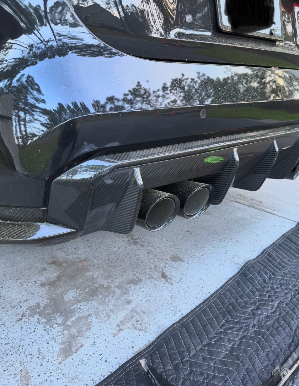 BMW G80 M3 G82 G83 M4 Dry Carbon Rear Diffuser Trim | Trofeo Composites
