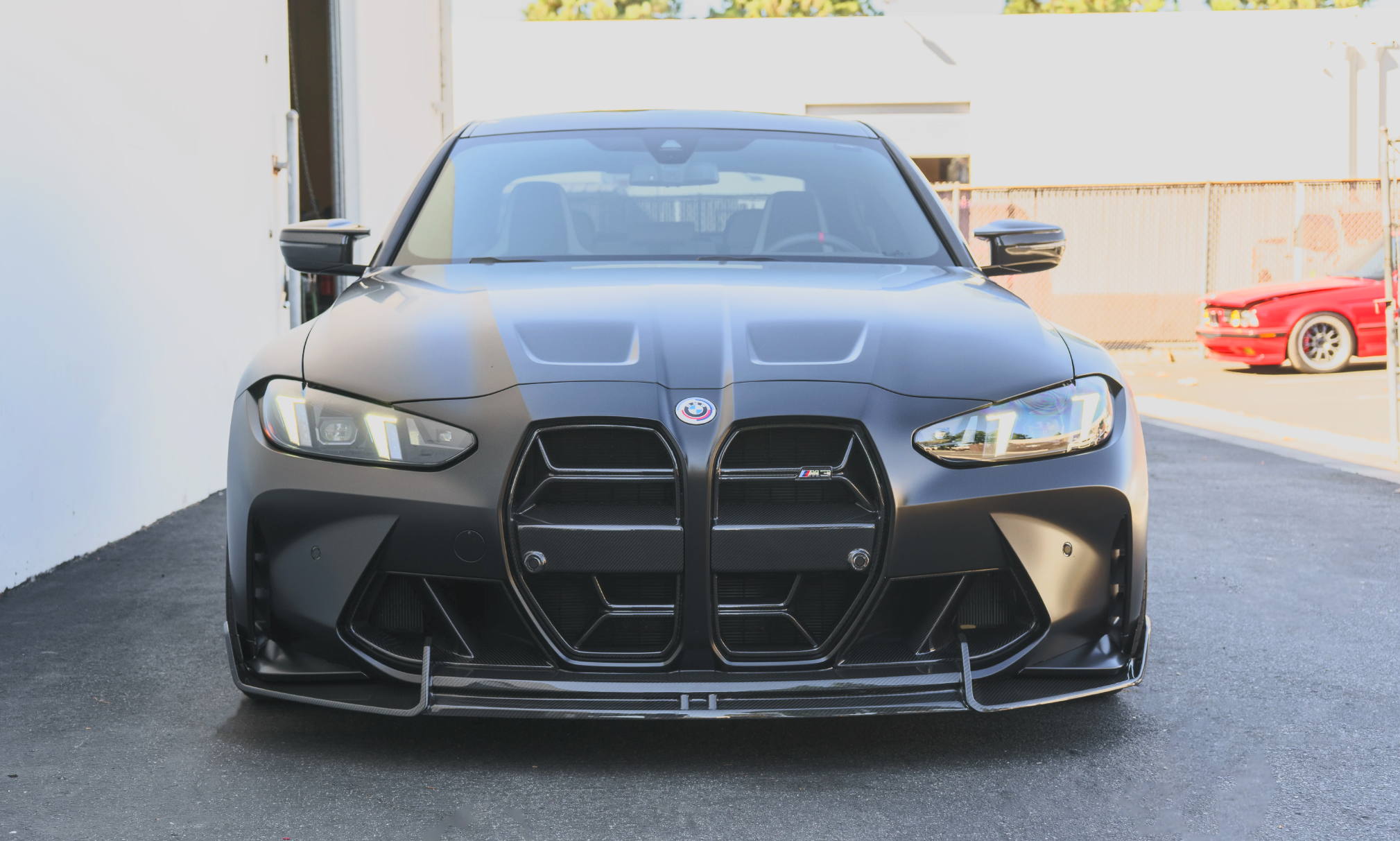 BMW G80 M3 G82 M4 Ad Style Full Carbon Fiber 1 Piece Front Lip | Trofeo Composites