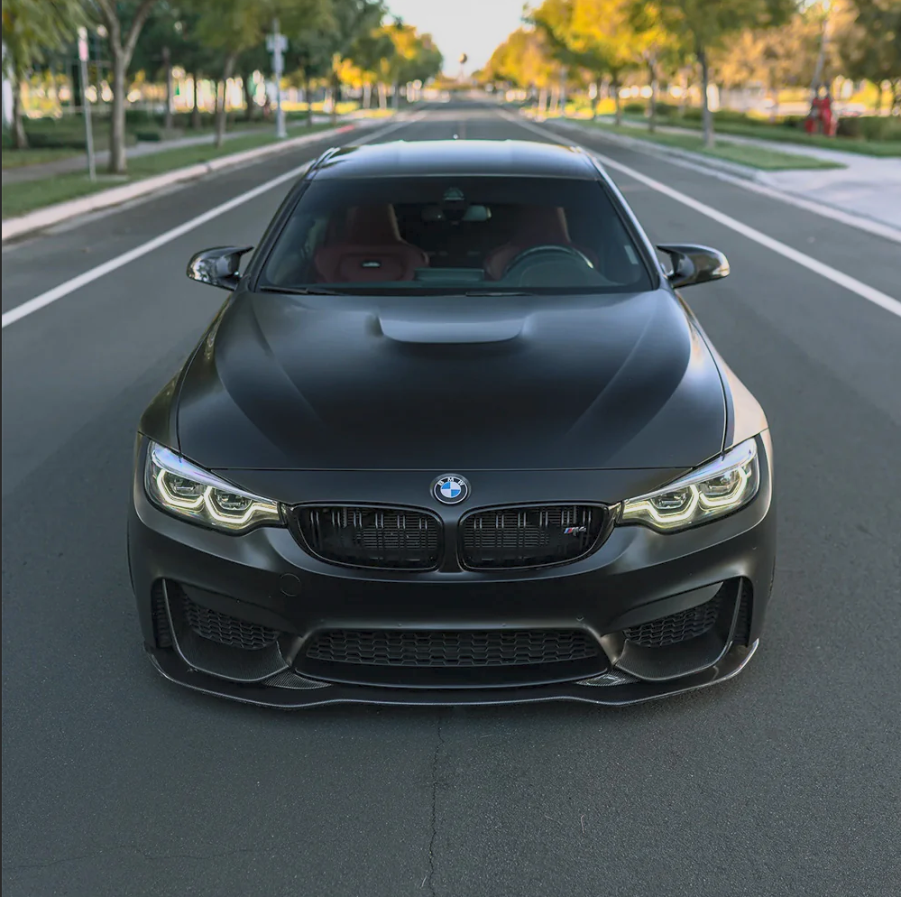 BMW F80 M3 F82 M4 Psm Style Carbon Fiber Front Lip | Trofeo Composites
