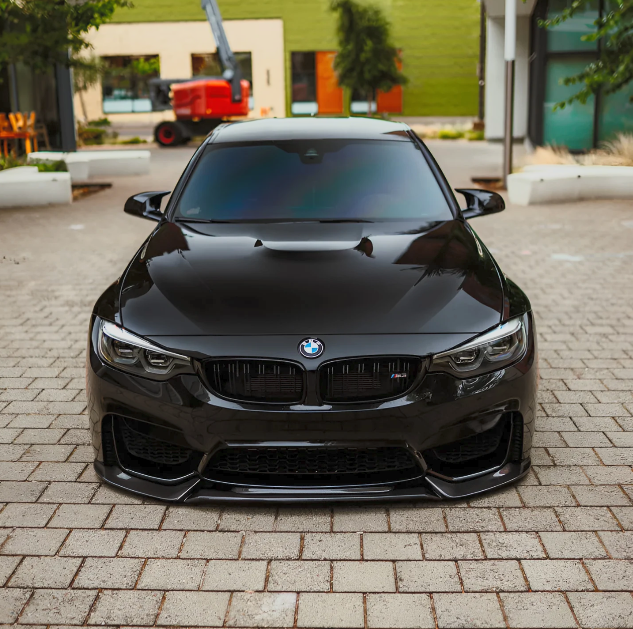 BMW F80 M3 F82 M4 Vr Style Carbon Fiber Front Lip Kit | Trofeo Composites